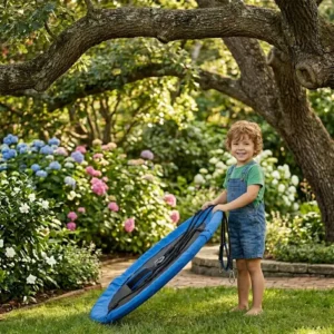blue saucer swing