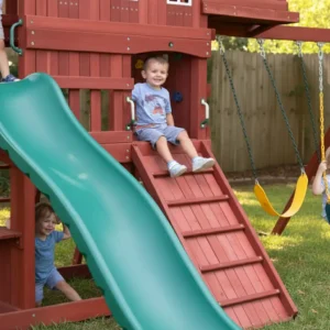 Swing Set with Monkey Bars