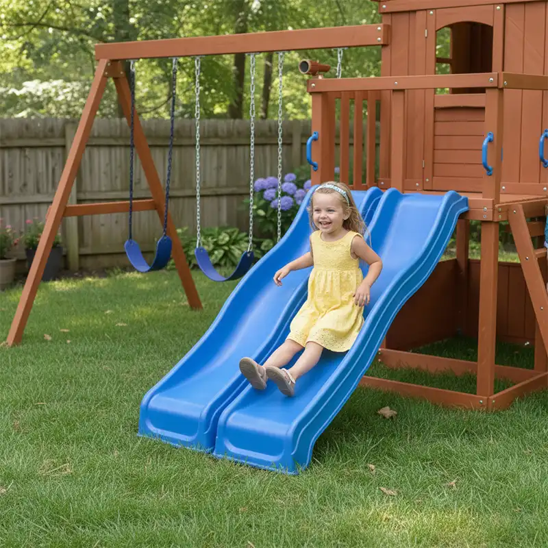 Monkey Bars and Swing Set