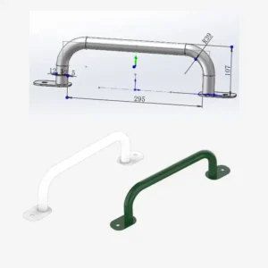 metal safety handles